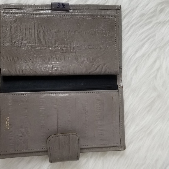 PIERRE CARDIN GREY WALLET COIN CASE - Picture 3 of 9